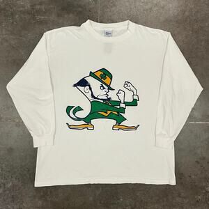 Vintage 90's Notre Dame Fighting Irish Salem Long Sleeve T-Shirt XL